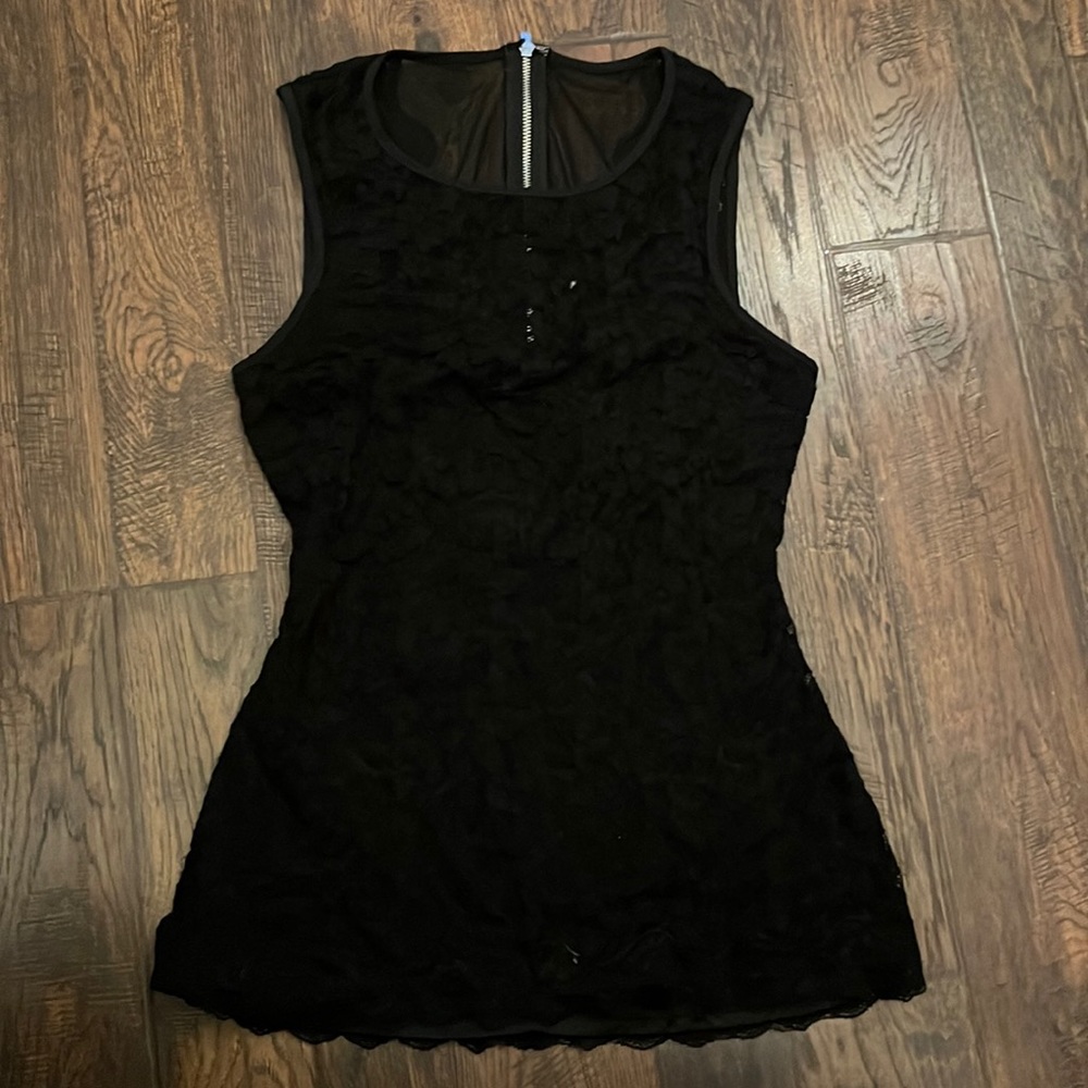 Express black tank top blouse size small